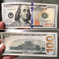 Fake money made for movies have been being used as real money all over the US