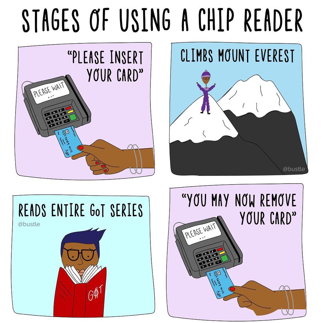 The Frustration of Chip Cards