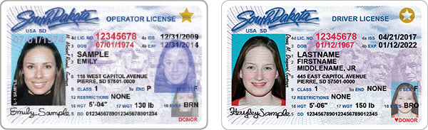 South Dakota residents will need REAL ID-compliant driver license