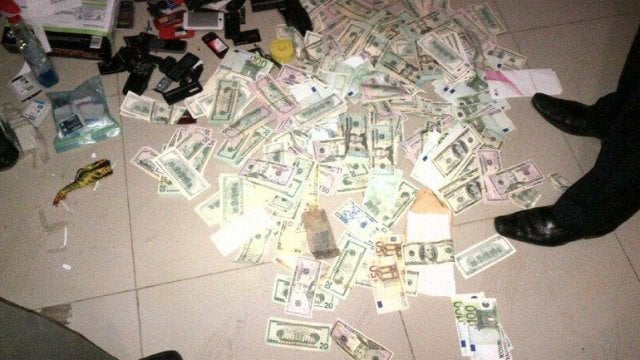 Counterfeit cash manufactured by Gustafson seized in Uganda