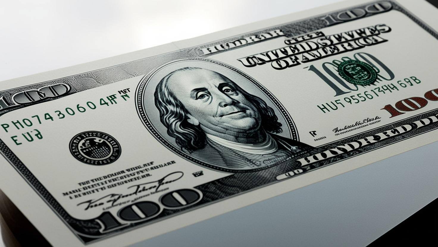 Fake 100 bill 